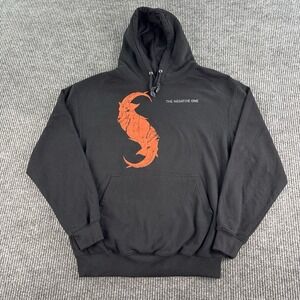 Slipknot Hoodie Men Large Black Pentagram The Negative One Band Graphic Metal